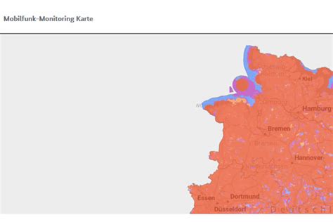 Mobilfunk Monitoring Bnetza Erg Nzt Interaktive Karte Um Daten