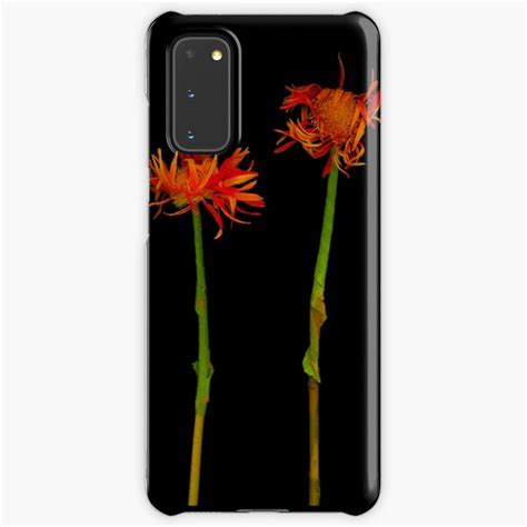 Daisy Gossip Dark Floral Samsung Galaxy Phone Case For Sale By Lindasphotoart