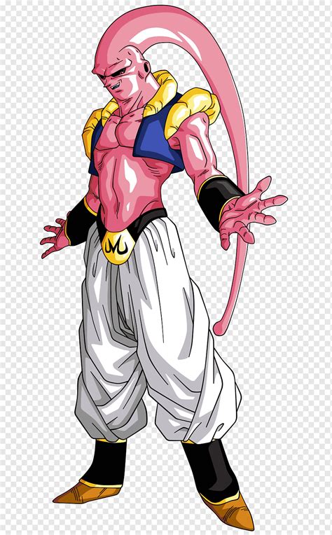 Majin Buu Goku Frieza Vegeta Cell Goku Vertebrate Human Cartoon Png