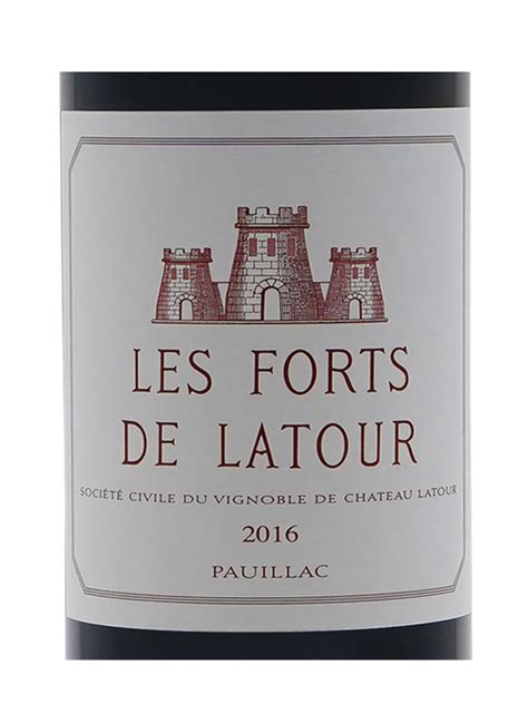 Les Forts De Latour 2016 Ex Ch The Oaks Cellars