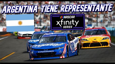 POR PRIMERA VEZ EN LA HISTORIA UN PILOTO ARGENTINO CORRERA EN NASCAR