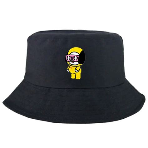 New Kpop Bucket Hats Summer Outdoor Fishing Fisherman Cap Harajuku Caps