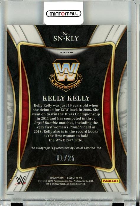 ミントモール MINT 立川店 2022 Panini Select WWE Kelly Kelly Signature