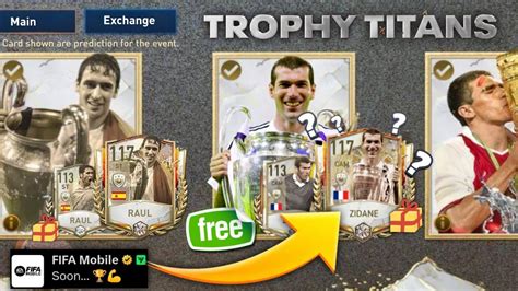 Trophy Titans Event Fifa Mobile New Event Leaks Fifa Mobile Youtube