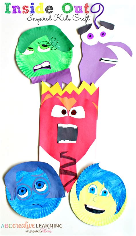 Inside Out Paper Plate Craft For Kids Simply Today Life