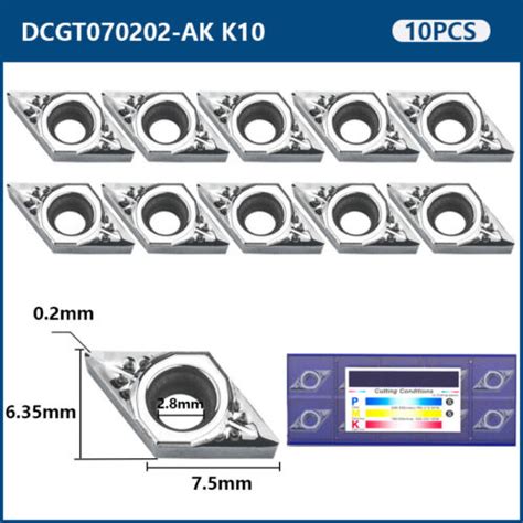 Stk Wendeschneidplatten Dcgt Ak K Professionell Wendeplatte