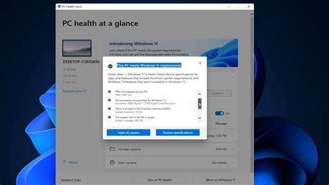 Use The Pc Health Check App To See If Your Pc Can Run Windows 11 Youtube