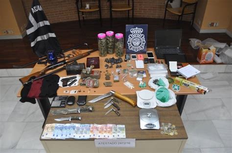 La Policía Nacional Desmantela Un Punto De Venta De Drogas