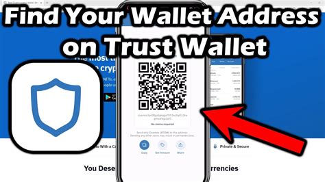 How To Find Your Wallet Address On Trust Wallet Youtube