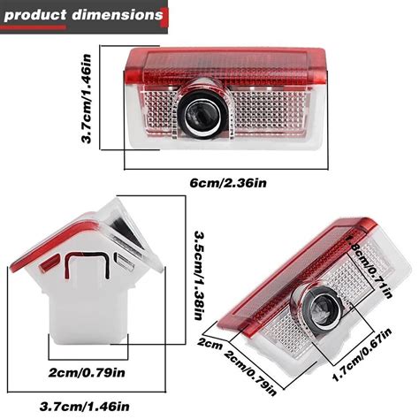 2pcs X166 W166 W164 V177 W176 Welcome Light Car Door Light For Mercedes Benz E Ebay