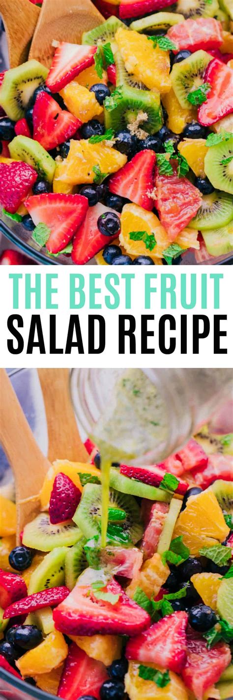 The Best Fruit Salad Recipe With Video ⋆ Real Housemoms