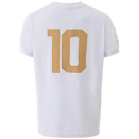 Camisa Santos Pelé Retrô Mil Gols Edição Limitada Masculina Branco