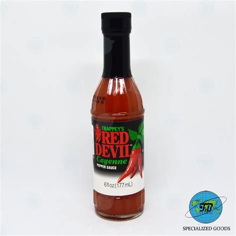 Trappeys Red Devil Cayenne Pepper Sauce 177ml Shopee Philippines