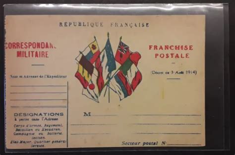 Cpa Carte Correspondance Militaire Guerre N Eur