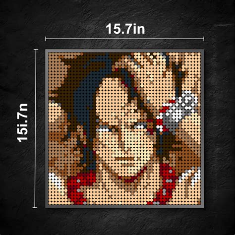 One Piece Pixel Art Grid CathrineAsta