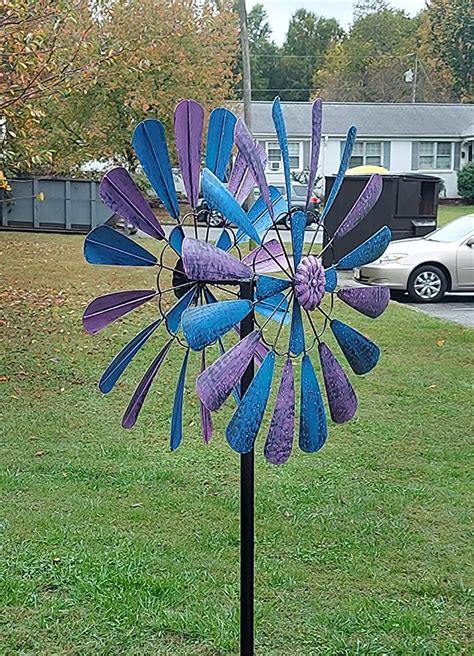 72h Kinetic Wind Spinner Steel Metal Wind Spinner360 Etsy