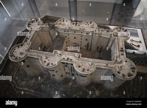 The model of Bastille prison Stock Photo - Alamy