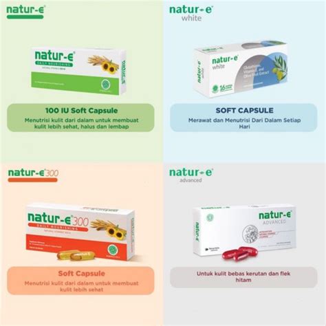 Jual Natur E Kapsul Iu Iu White Shopee Indonesia