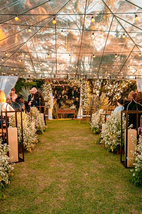 5 Tipos de tendas e coberturas para um casamento ao ar livre que você