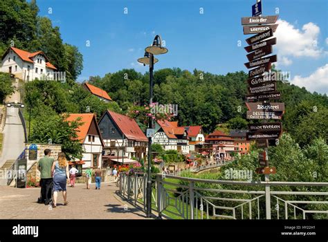 Kurort Rathen Im Landkreis Saechsische Schweiz Funkger Te Im Freistaat