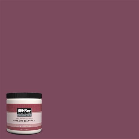 Behr Premium Plus Ultra Oz D Maroon Interior Exterior Paint