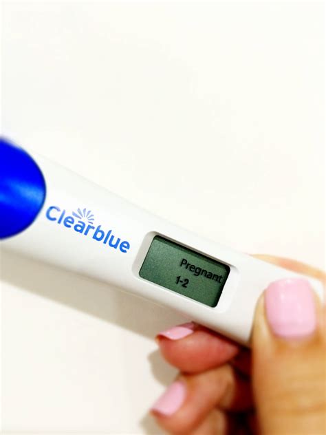 Clearblue Digital Pregnancy Test Reviews Tell Me Baby