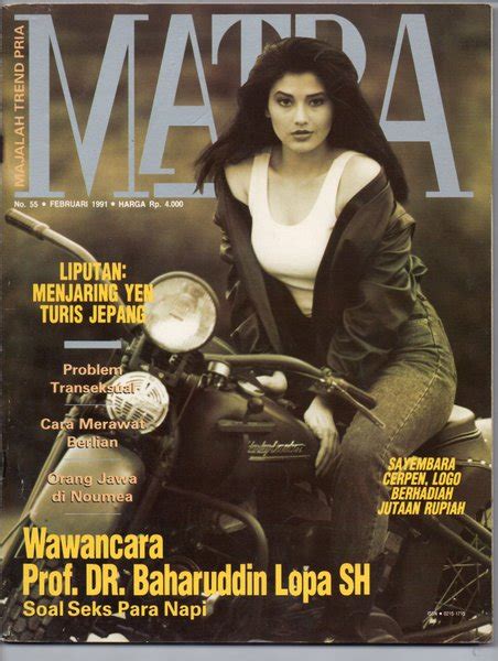 Jual Majalah Matra Edisi Pebruari Th 1991 No 55 WAWANCARA Prof DR