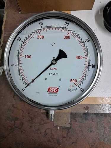 Pressure Gauge Complete Ss Glycerin Filled At Best Price In Mumbai