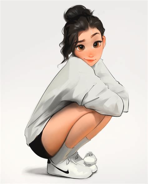 Sam Yang On Twitter Character Pose Study Done On Procreate Had A