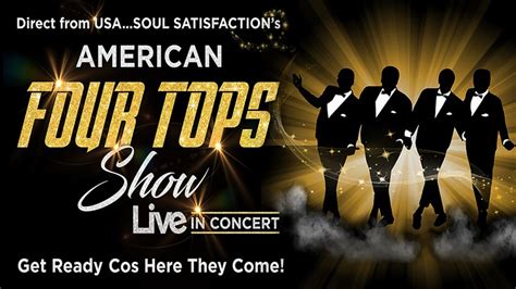 The American Four Tops 2023 Playhouse Whitely Bay