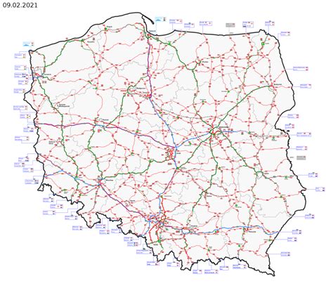 Drogi Krajowe W Polsce Zezwoleniatransportowe Pl