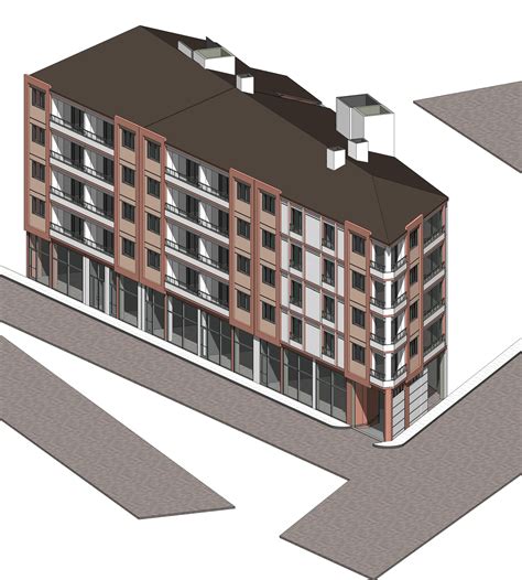 Revit Apartment Project D Model Max Rvt Fbx Unknown Obj