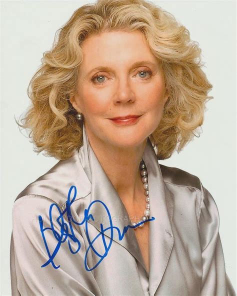 BLYTHE DANNER - (2) – Hollywood Autographs