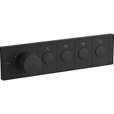 Kohler Anthem Four Outlet Thermostatic Valve Control Panel With