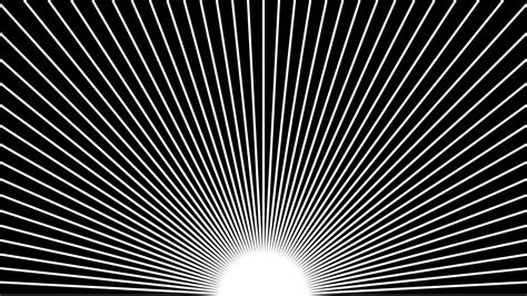 Black And White Abstract Sun Ray Background Design Modern Line Sunrise