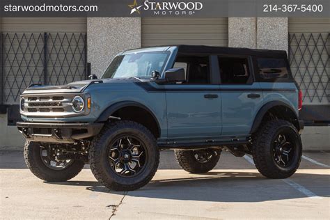 2022 Ford Bronco Starwood Custom Leather Lifted 37" Tires Led Lights ...