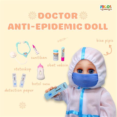 Jual Mainan Boneka Tenaga Medis Covid 19 Boneka Bisa Pipis Ketawa