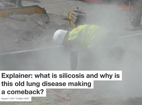 Explainer What Is Silicosis And Why Is This Old Lung Disease Making A