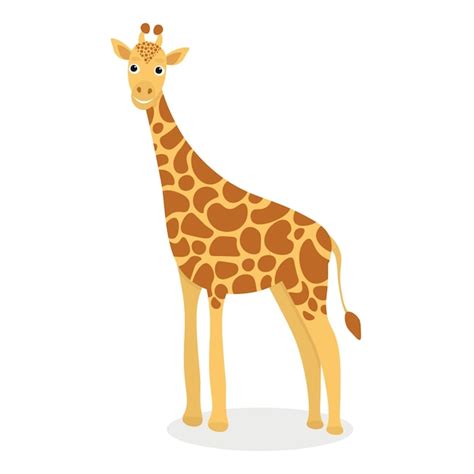 Ilustração de uma girafa fofa Vetor Premium