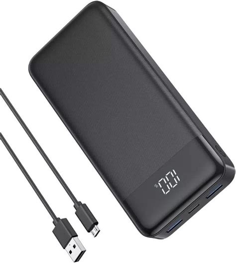 Power Bank Mah Bater A Externa Cargador Port Til Banco De Energ A