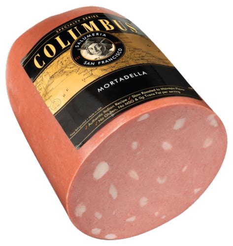 Columbus Mortadella Oval Half Fresh Sliced Deli Meat 1 Lb Pick ‘n Save