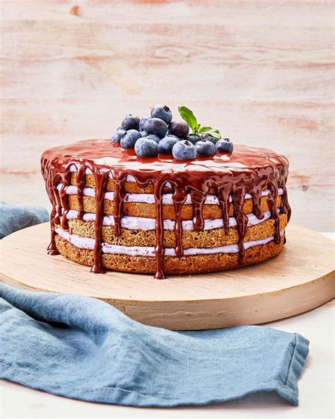 Naked Cake Rezept Mit Drip Cake Glasur So Schnell Zubereitet