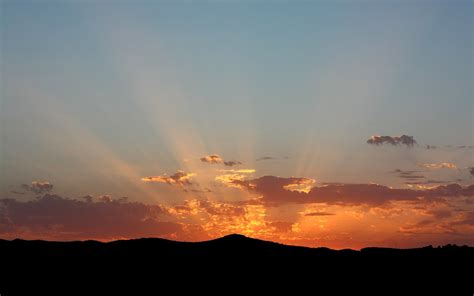 Sunlight Trees Landscape Sunset Nature Sky Field Clouds Sunrise