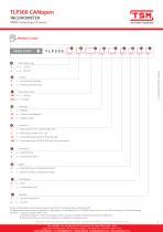 TLP300 CANopen TSM SENSORS SRL PDF Catalogs Technical