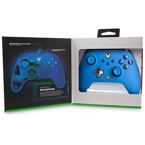 Buy Power A Xbox Wired Controller 3m Blue Online in UAE | Sharaf DG