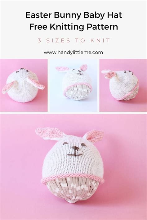 Bunny Hat Knitting Pattern