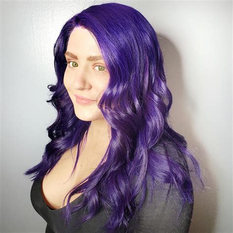 "Mal" hair. Or just purple : r/FancyFollicles