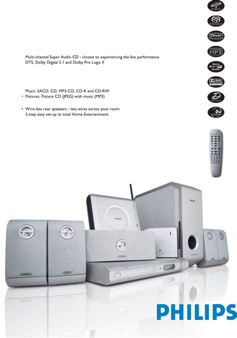 Philips Home Theater System Lx W User Guide Manualsonline