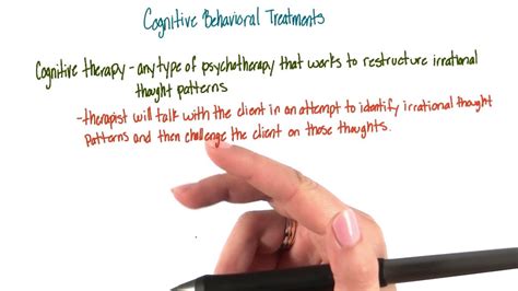 Cognitive Behavioral Therapy Intro To Psychology YouTube