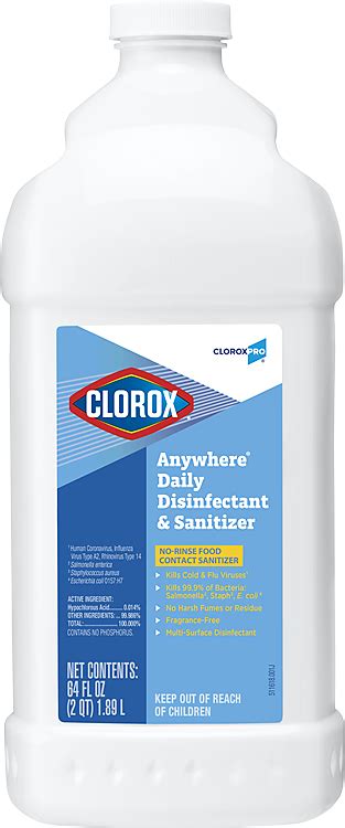 Clorox Total 360 Electrostatic Sprayer Backpack Propack System 60011